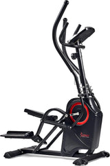 Cardio Climber Stepping Elliptical Exercise Machine for Home with 8 Levels of Magnetic Resistance, Performance Monitor